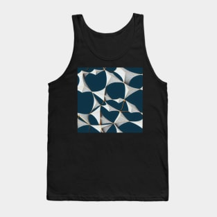 Sacred Geometry Networked Pattern Tank Top